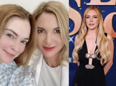 lindsay lohan reveals the anti aging skincare specialist behind the star s recent glow up