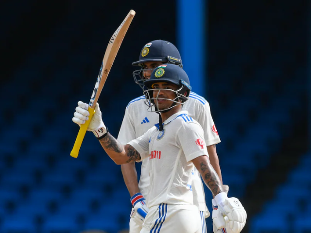 ishan kishan s 100 drives india c to strong position in duleep trophy round match