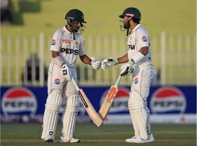 saud rizwan score centuries as pakistan dominate rawalpindi test