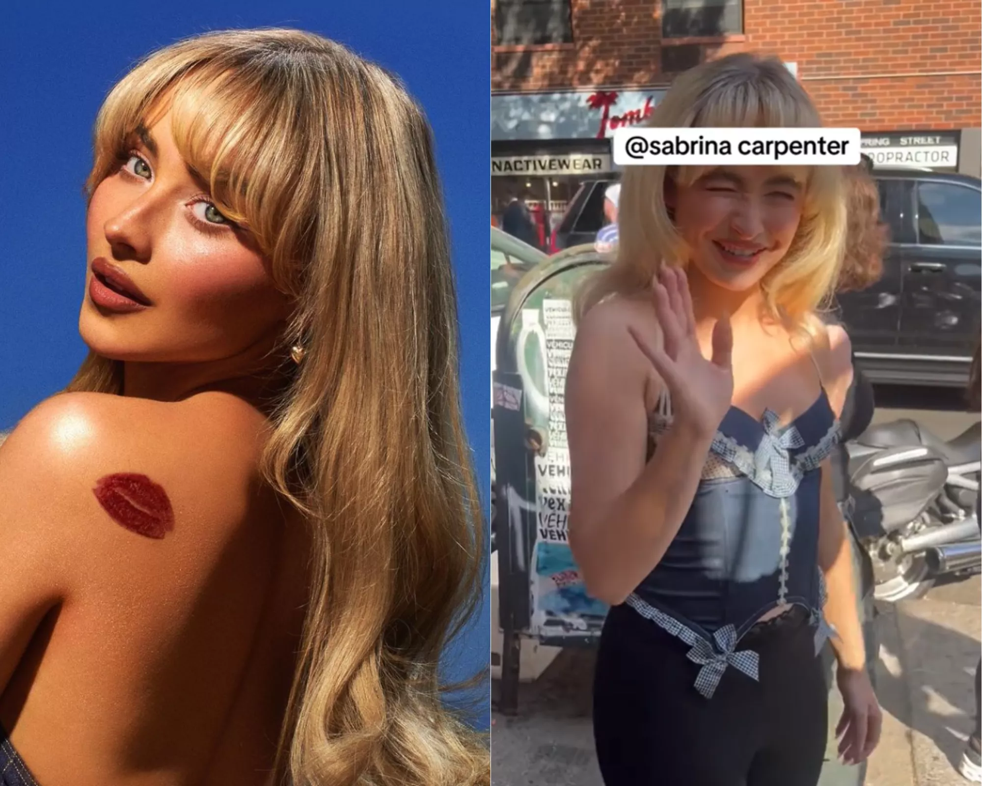 sabrina carpenter encounters tiktok street interviewer in soho who hadn t heard of her