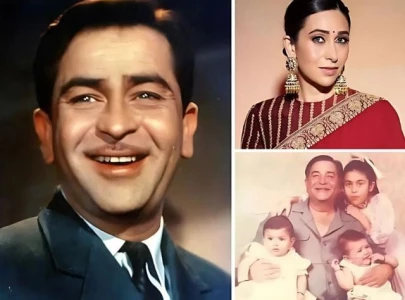 did raj kapoor really visit newborn karisma kapoor only because of her blue eyes