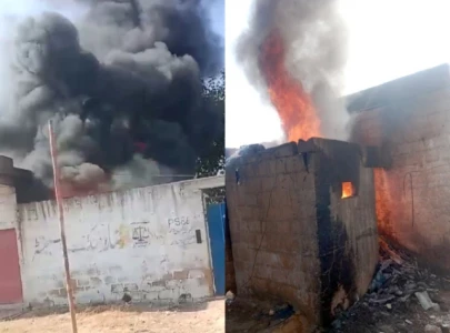 karachi sees second fire incident in 24 hours