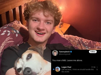 tommyinnit responds to logan paul after private messages are leaked calling him a man child on x