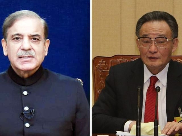 pm shehbaz mourns passing of former chinese vp wu bangguo