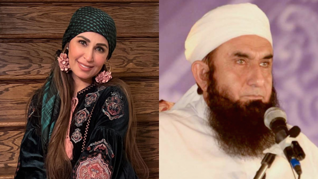 reema visits maulana tariq jamil to offer condolences on son asim s death
