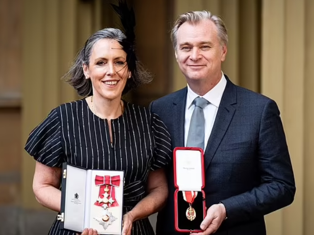 christopher nolan and emma thomas honored by king charles iii for cinema excellence