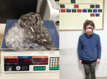 french national caught at islamabad airport for smuggling drugs from india