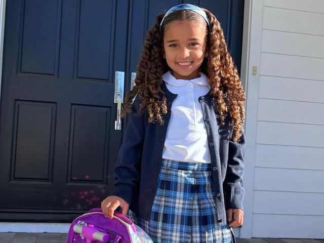 7 year old dream kardashian dazzles in first runway show at nyfw