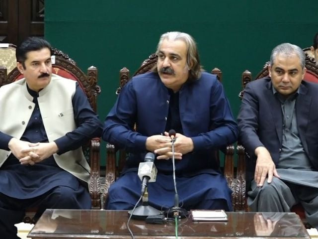 gandapur naqvi and kundi sit together for grand jirga on peace and security