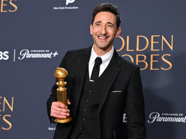 Adrien Brody won Best Performance by a Male Actor in a Motion Picture Drama award for “The Brutalist