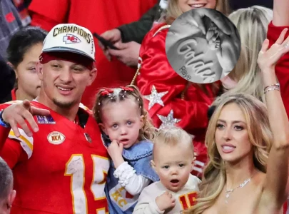 brittany and patrick mahomes welcome third child reveal baby girl s name in first photo