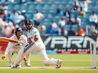 nz vs ind virat kohli out for one amidst indian batting collapse at 107 7