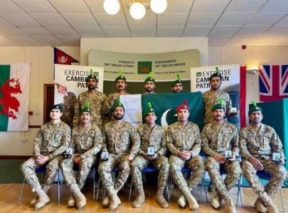 pakistan army wins gold at cambrian patrol 2024 in wales