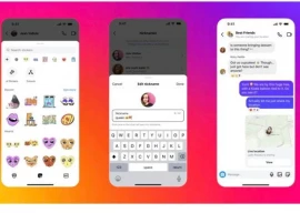 instagram adds live location sharing and nicknames to dms