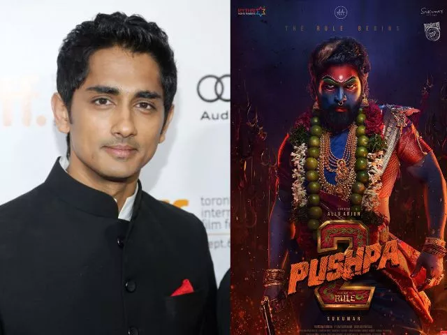 south indian actor siddharth s comments on allu arjun s pushpa 2 spark backlash