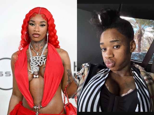 rapper sexyy red shows off new breast augmentation results embraces bold transformation choice