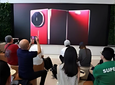 huawei unveils world s first triple folding phone at triple the cost of latest iphone