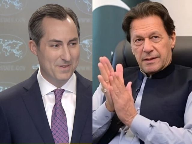 Letter from Congressmen for release of PTI founder Imran Khan received by Biden admin, Miller confirms