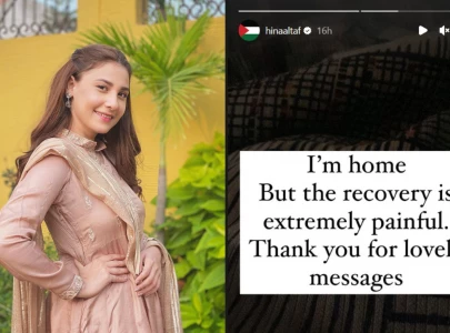 i am home but the recovery is extremely painful hina altaf shares health update