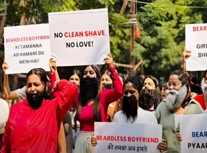 watch women s no clean shave no boyfriend rally in india goes viral