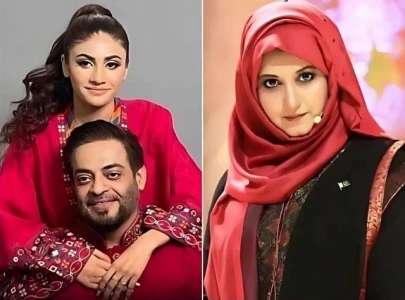 bushra iqbal obtains fatwa against dania shah s status as aamir liaquat s widow