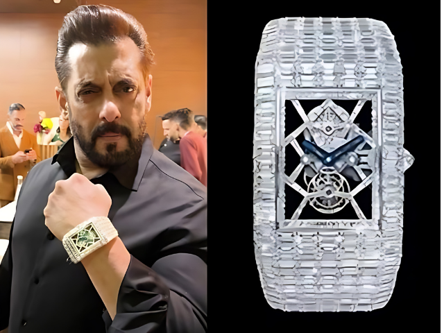 Salman Khan flaunts 419.8 million diamond encrusted watch from Jacob Co