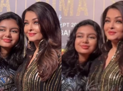 aishwarya rai shares sweet moment with daughter aaradhya at siima 2024
