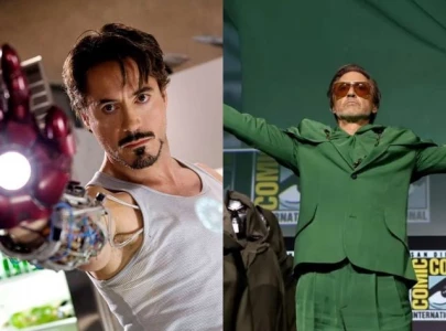 robert downey jr returns to marvel cinematic universe as doctor doom and iron man