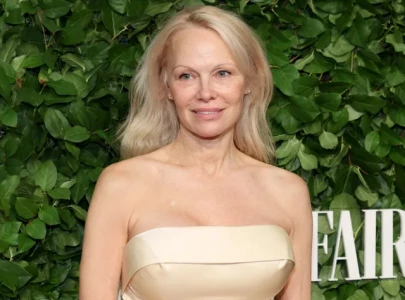 pamela anderson goes makeup free at the 2024 gotham awards