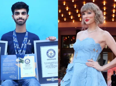 pakistani fan sets guinness world record identifies 34 taylor swift songs in one minute pakistani fan sets guinness world record identifies 34 taylor swift songs in one minute