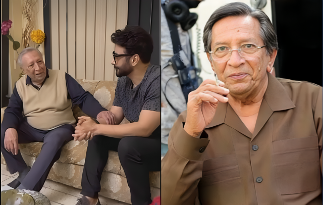 veteran actor talat hussain is battling dementia faysal quraishi pays him a visit