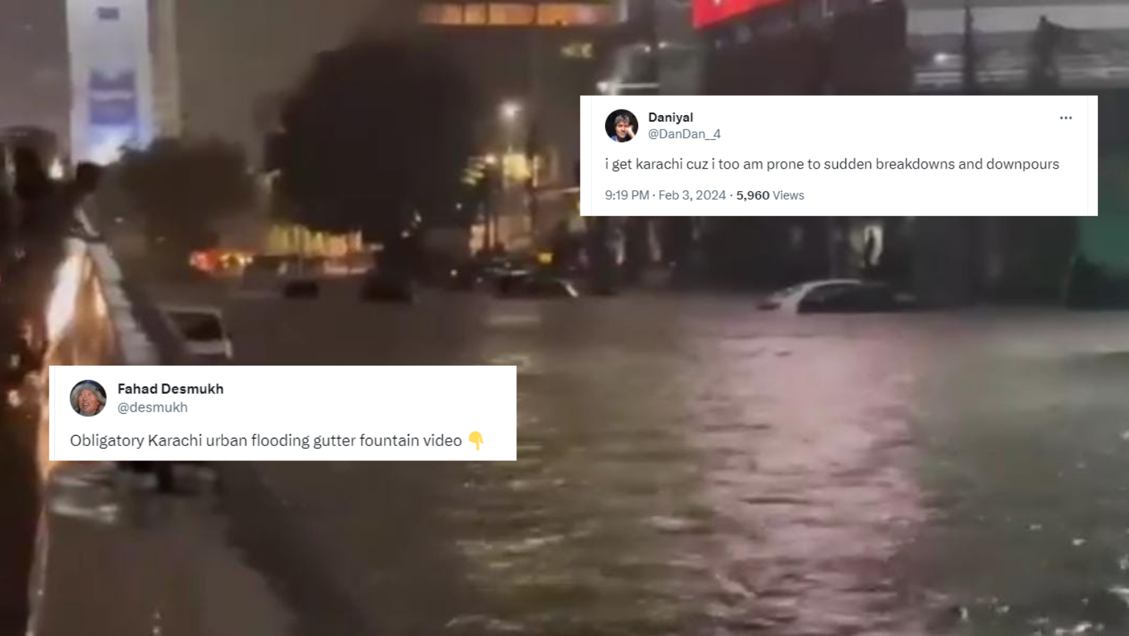 Internet reacts to Karachi’s urban flooding after heavy rains