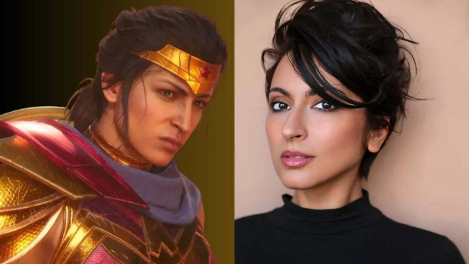 the latest suicide squad game has a muslim american actor voicing wonder woman the latest suicide squad game has a muslim american actor voicing wonder woman