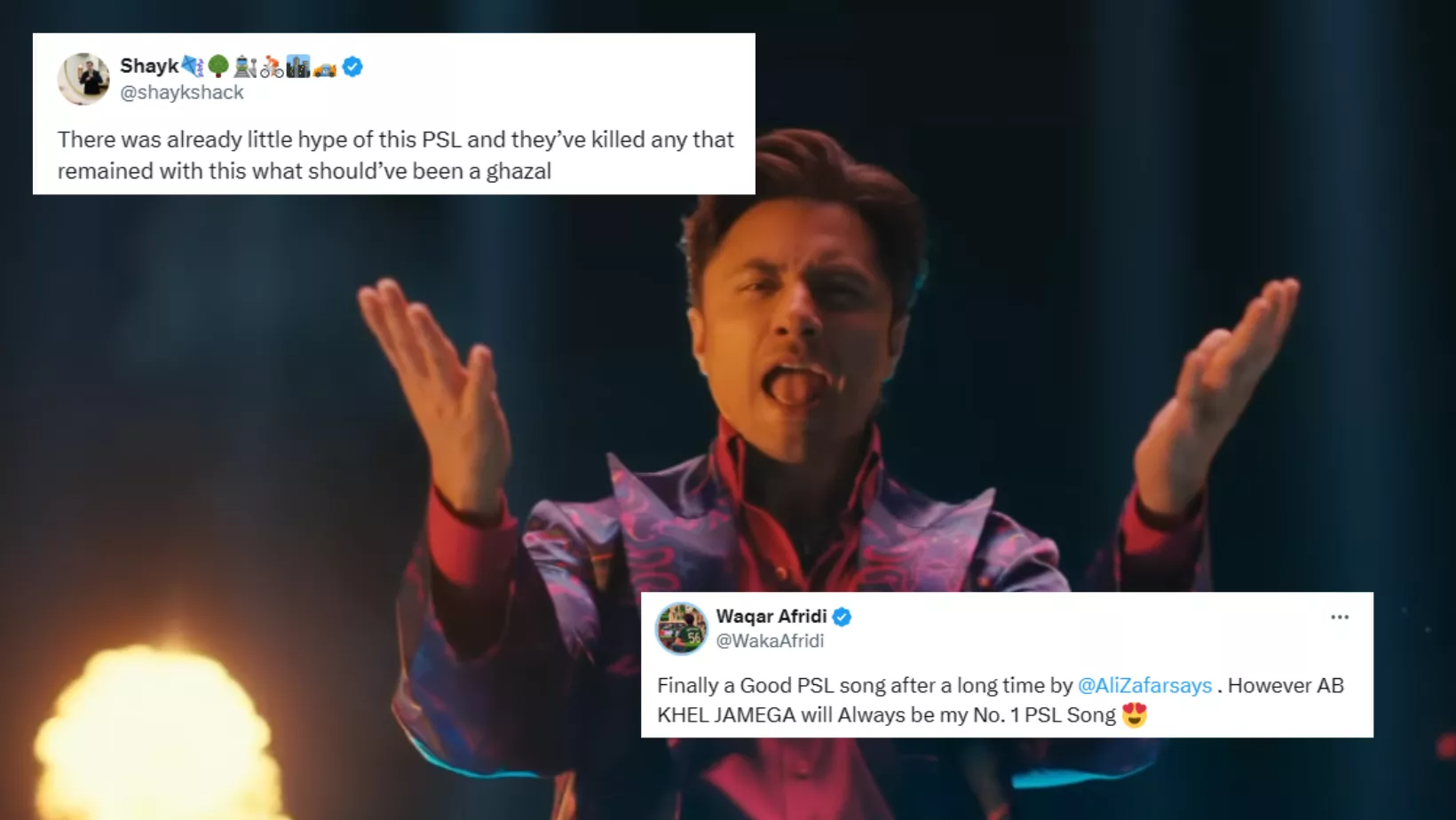 too good or too dated ali zafar s new psl anthem divides fans too good or too dated ali zafar s new psl anthem divides fans