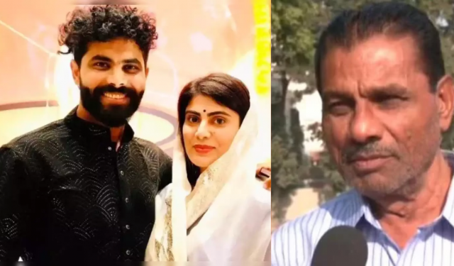 indian cricketer ravindra jadeja s father says he has no relationship with son s wife indian cricketer ravindra jadeja s father says he has no relationship with son s wife