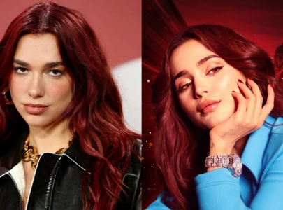 from dua lipa to aima baig is 2024 another year of cherry cola hair