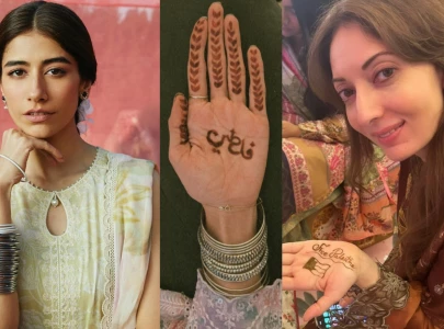 syra yousuf sharmila faruqui weave messages of solidarity with palestine in their mehendi designs syra yousuf sharmila faruqui weave messages of solidarity with palestine in their mehendi designs
