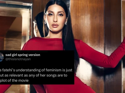 keep your pick me opinions for the men internet slams nora fatehi for anti feminist remarks
