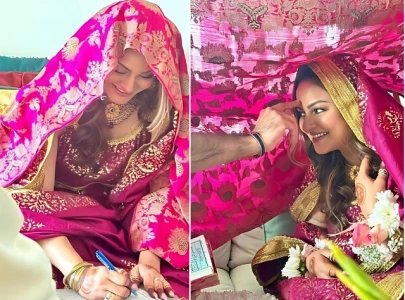 actor javeria abbasi shares highlights from her intimate nikkah ceremony on instagram