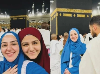 actress shazeal shoukat performs umrah