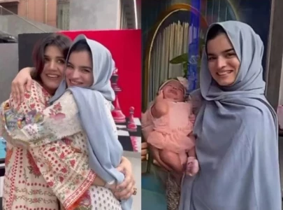 imran ashraf s ex wife celebrates daughter s birth with aliza sultan and close friends