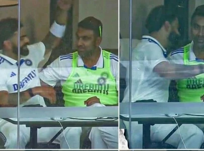 watch ashwin gets emotional with virat kohli in dressing room watch ashwin gets emotional with virat kohli in dressing room