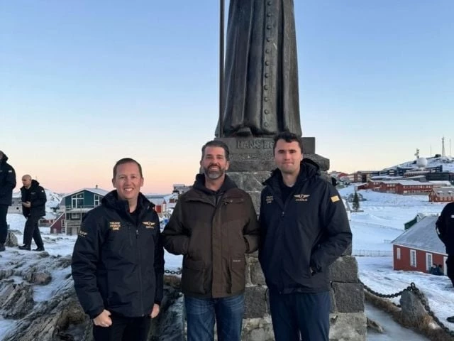 trump jr visits greenland after father s take over plan trump jr visits greenland after father s take over plan
