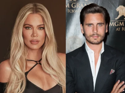 scott disick flirts with ex s sister khlo kardashian on instagram after venice wedding appearance