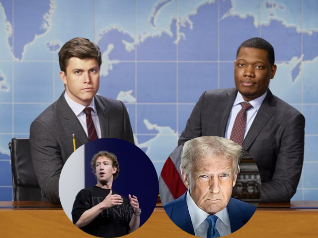 colin jost and michael che roast zuckerberg and trump with oral sex joke on snl