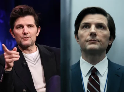 everyone thought it was cocaine adam scott addresses nosebleed incident during severance filming