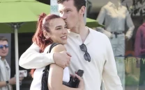 dua lipa and callum turner pack on the pda during ibiza lunch date