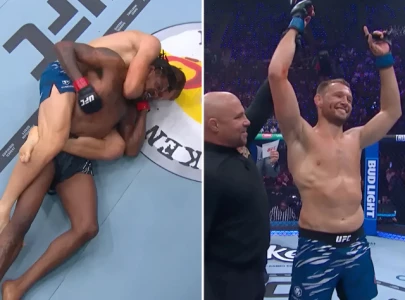 ufc 311 results reiner de ridder dominates kevin holland wins by submission