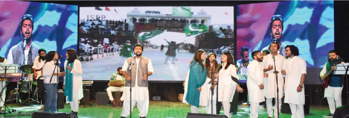 national fervour artistes perform at an event held at the pakistan arts council karachi to commemorate defence day photo express national fervour artistes perform at an event held at the pakistan arts council karachi to commemorate defence day photo express