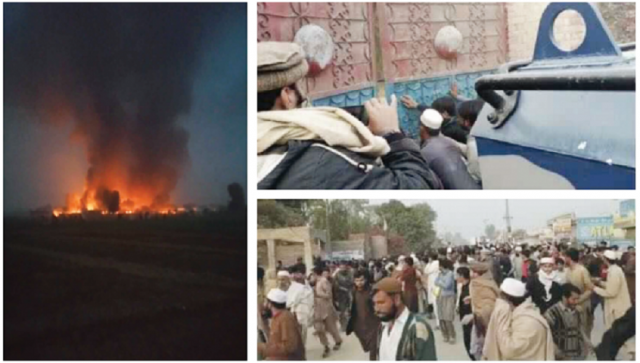 charsadda police station set on fire charsadda police station set on fire